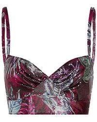 Rabanne - Haut Cropped Top - Lyst