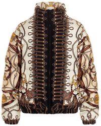 Moschino - Teddy Logo Puffer Jacket - Lyst