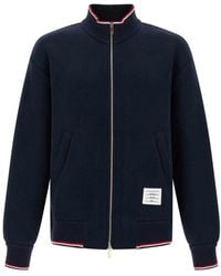 Thom Browne - Rwb Piping Sweatshirt - Lyst