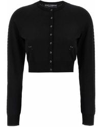 Dolce & Gabbana - Viscose Cardigan - Lyst
