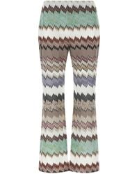 Missoni - Lam Snake Viscose Pants - Lyst