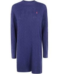 Polo Ralph Lauren - Sweater Shift Dress - Lyst