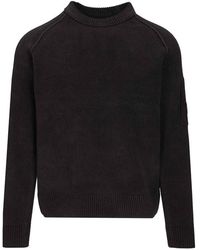 C.P. Company - Sweater Made Of Cotton Chenille - Lyst