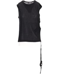 Ann Demeulemeester - Biba Sleeveless Top - Lyst