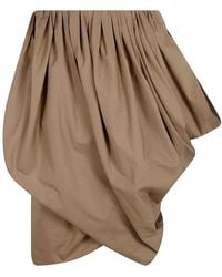 Chloé - Midi Asymetrical Skirt - Lyst