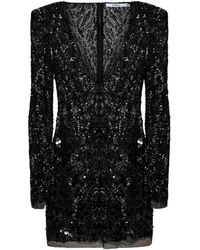 ROOM76 - Semi-Transparent Tulle Minidress - Lyst