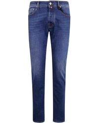 Jacob Cohen - Pant 5 Pockets Slim Fit Bard V1 Denim - Lyst