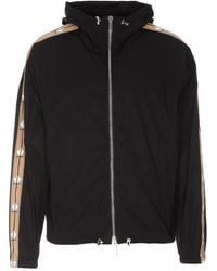 DSquared² - Cotton Jacket With Coulisse And Band Logo - Lyst