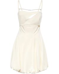 Versace Jeans Couture - Cotton Mini Dress - Lyst