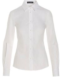 Dolce & Gabbana - Shirt With Button Fastening - Lyst