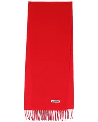 Jil Sander - Fringed-Edge Scarf - Lyst