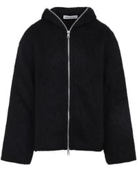Our Legacy - Full Zip Hood Sweatshirt - Lyst