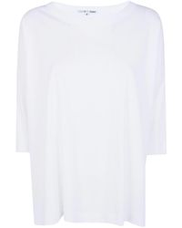 Shirt C-zero - Oversized Boat Neck T-Shirt - Lyst