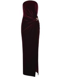 Self-Portrait - Dress Made Of Velvet - Lyst