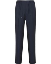 Etro - Wool And Linen Pants - Lyst