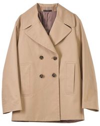 Paul Smith - Double -Breasted Cotton Twill - Lyst