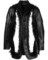 Comme Des Garcons Hommes Plus - Cut-out Detail Single-breasted Jacket - Lyst