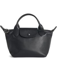 Longchamp - Bag With Leather Handle - Lyst