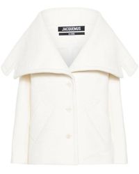 Jacquemus - Wool Le Caban Caruso Short Coat - Lyst