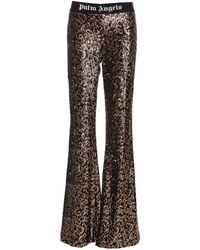 Palm Angels - Logo Tape Pants - Lyst