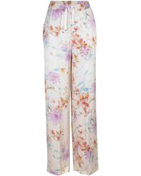 Herno - Trousers Made Of Crepe Viscose - Lyst