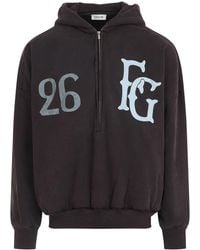 Fear Of God - Baseball Club Hal Zip Hoodie - Lyst