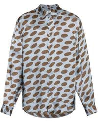 Dries Van Noten - Printed Twill Caper Shirt - Lyst