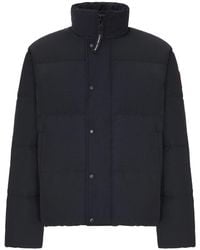 Canada Goose - Short Padded Down Jacket With High Collar - Lyst