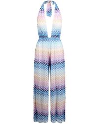 Missoni - One-piece Jumpsuit With V-neck - Lyst