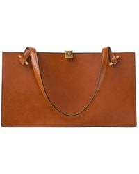 Versace - Medium Tote Calf Leather Bag - Lyst