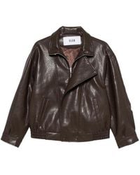 ELEH - Jacket Crafted From Soft Faux Leather - Lyst