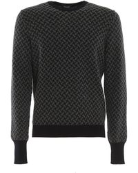 Drumohr - Biscuit Pattern Cashmere Jumper - Lyst