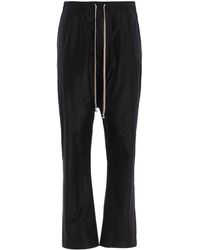 Rick Owens - Silk Drop Crotch Trousers - Lyst