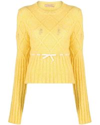 Cormio - Floral-Embroidered Sweater - Lyst