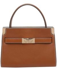 Tory Burch - Petite Double Lee Radziwill Handbag - Lyst