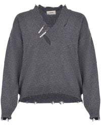 A PAPER KID - Sweater Made Of Wool - Lyst