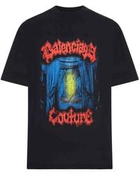 Balenciaga - Salon De Couture Medium Fit T-Shirt - Lyst