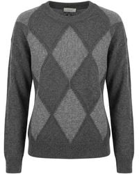 Peserico - Round Neck Sweater - Lyst