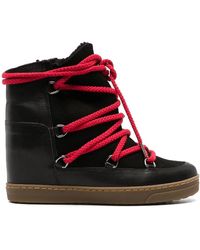 Isabel Marant - Nowles Suede Ankle Boots - Lyst