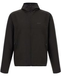 BOSS - Litewear Hooded Jacket - Lyst