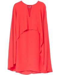 KARL LAGERFELD - Short Party Cape Dress - Lyst