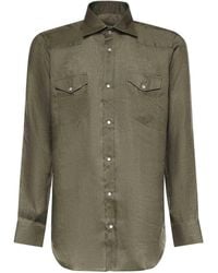 Sartorio Napoli - Texas Linen Shirt - Lyst