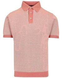 FILIPPO DE LAURENTIIS - Pique Polo Shirt - Lyst