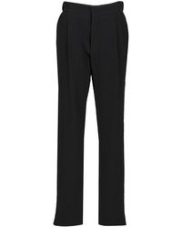 Giorgio Armani - Stretch Wool Single Pleat Trousers - Lyst
