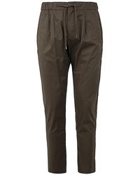 Herno - Light Cotton Stretch Trousers - Lyst