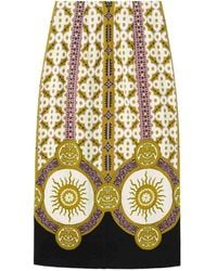 La DoubleJ - Patterned Pencil Skirt - Lyst