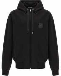 Dolce & Gabbana - Coat Of Arms Logo Hoodie - Lyst