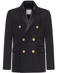 Sacai - Double-Face Cotton And Silk Jacket - Lyst