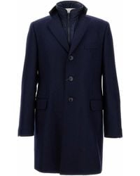 Fay - Double -Breasted Coat - Lyst