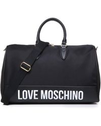 Love Moschino - Duffle Bag With Print - Lyst
